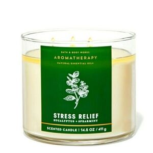 EUCALYPTUS SPEARMINT 3-WICK CANDLE BY BATH & BODY WORKS